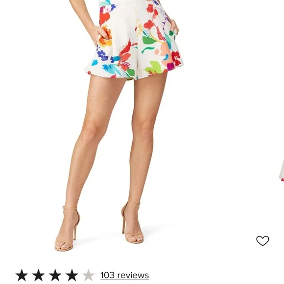 Black Halo Stretch Techno Emerson Romper - Picture 8 of 12